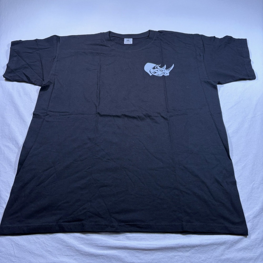 B&C Collection Mens XXL Black Graphic T Shirt Stampers American‎ Football